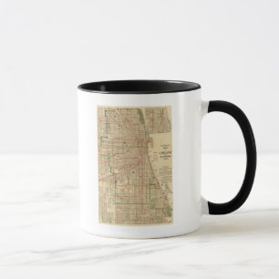 Blanchard's karta of Chicago Mugg