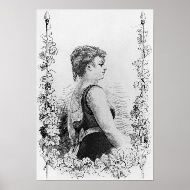 Blanche d'Antigny Poster (Framsidan)