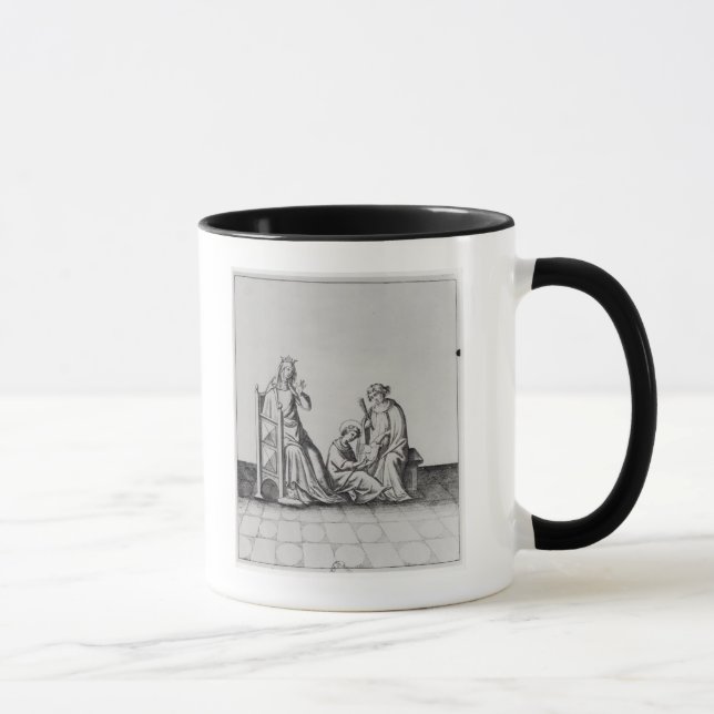 Blanche de Castille Göra till drottning av Mugg (Höger)