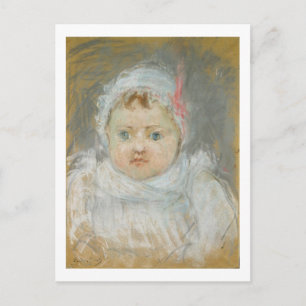 Blanche Pontillon som Baby, 1872 (pastel på papper Vykort