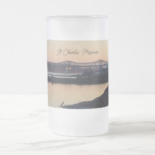 Blanchette och Missouri River Frosted Mugg