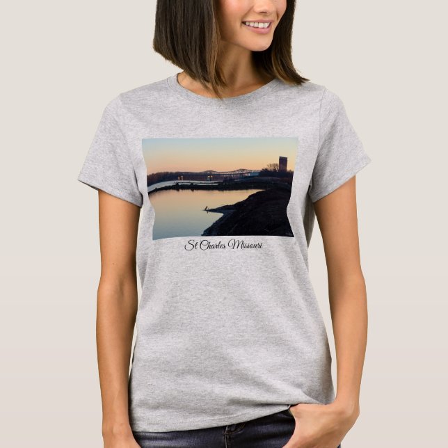 Blanchette och Missouri River T-shirt (Framsida)