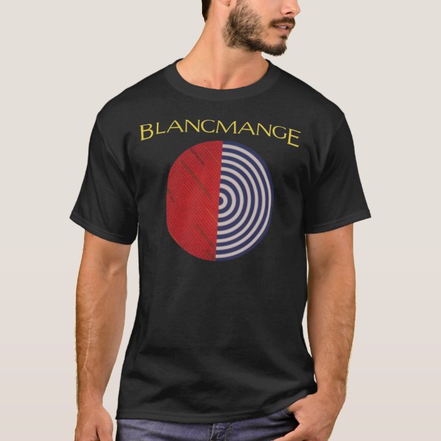 Blancmange Classic T-Shirt (Framsida)