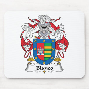 Blanco familjvapensköld musmatta