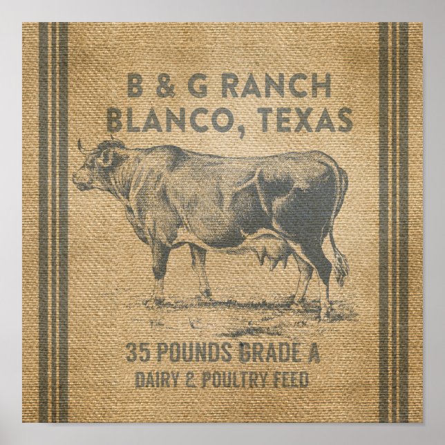 Blanco Texas Poster (Framsidan)