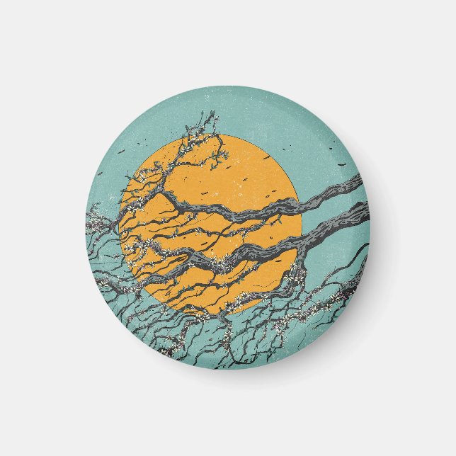Bland blomningarna magnet (Framsidan)