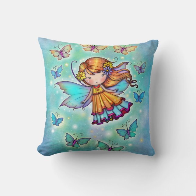 Bland Butterflies Sweet Fairy av Molly Harrison Kudde (Framsida)