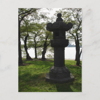 Bland Cherry Träd Vykort