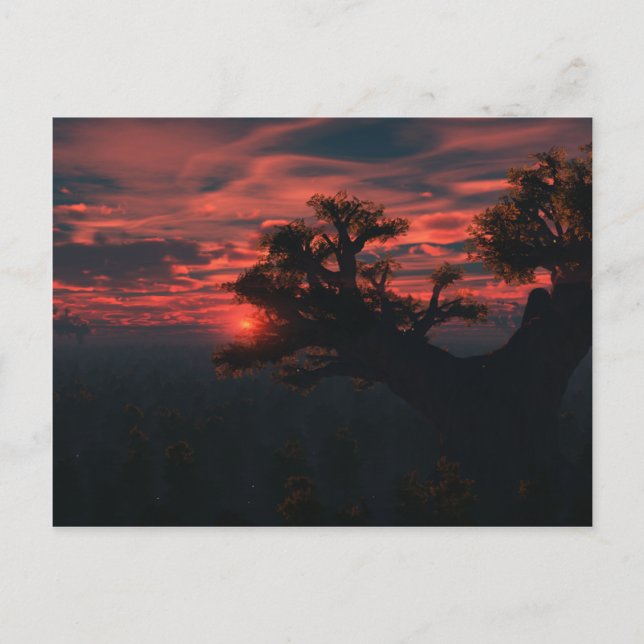 Bland de patienter som fick vykortet vykort (Framsida)