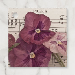 Bland panelerna gåvor etiketter