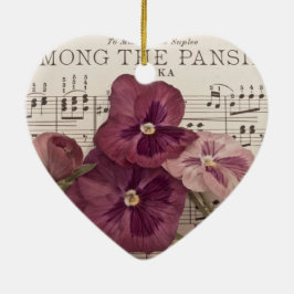 Bland panelerna julgransprydnad keramik