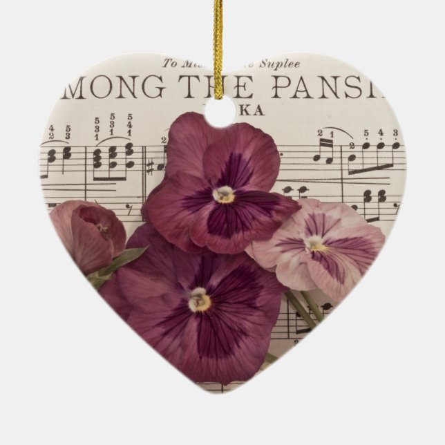 Bland panelerna julgransprydnad keramik (Baksidan)