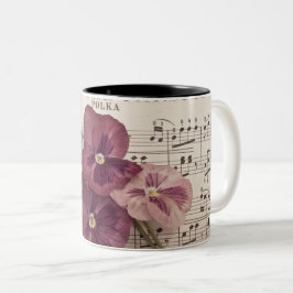 Bland panelerna Två-Tonad mugg