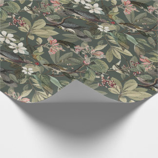 Bland Papper för inkapsling av honeysuckle Presentpapper