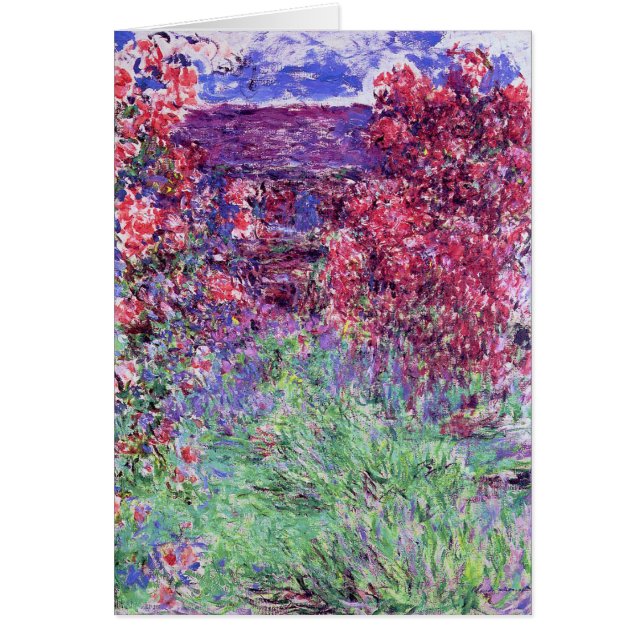 Bland Ro, Claude Monet Hälsningskort (Framsidan)