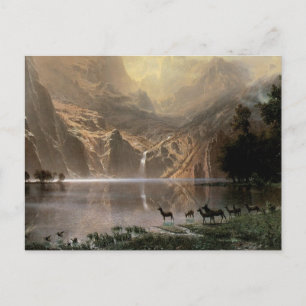 Bland Sierran Nevada-bergen Vykort