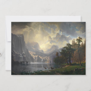 Bland Sierran Nevada, CA Albert Bierstadt