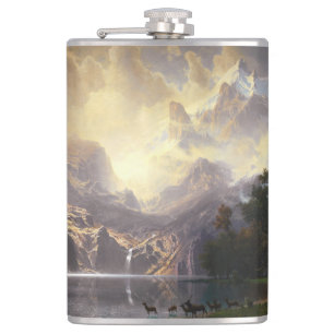 Bland Sierran Nevada, Kalifornien, Bierstadt Art Fickplunta