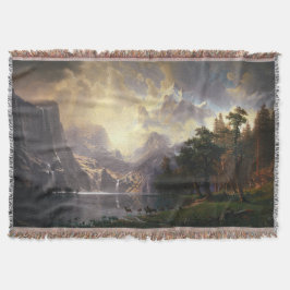 Bland Sierran Nevada, Kalifornien, Bierstadt Art Filt