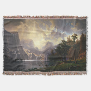 Bland Sierran Nevada, Kalifornien, Bierstadt Art Filt