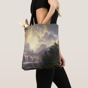 Bland Sierran Nevada, Kalifornien, Bierstadt Art Tygkasse