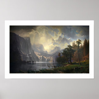 Bland Sierran Nevada Poster