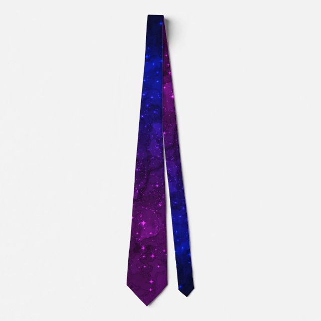 Bland stjärnor i Blue- och Lila Galaxy Slips (Framsida)