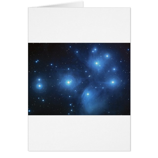 BLAND STJÄRNORNA HÄLSNINGSKORT (Framsidan)