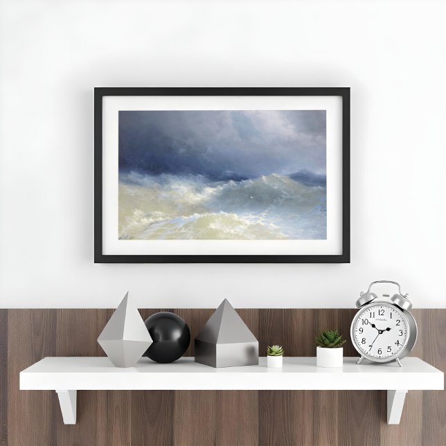Bland Vågar, Aivazovsky Fototryck (Skapare uppladdad)