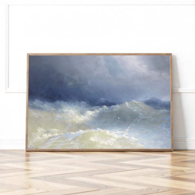 Bland vågorna, Aivazovsky Poster (Skapare uppladdad)