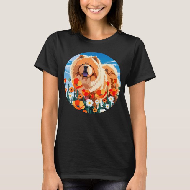 BLAND VALLMOT Chow T Shirt (Framsida)