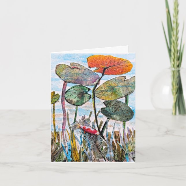 Bland vattenhalterna kort (Framsida)