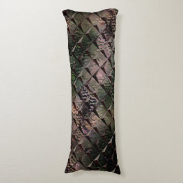 Blanda 3D-rutor med hammarglas av bakgrund T Kroppskudde