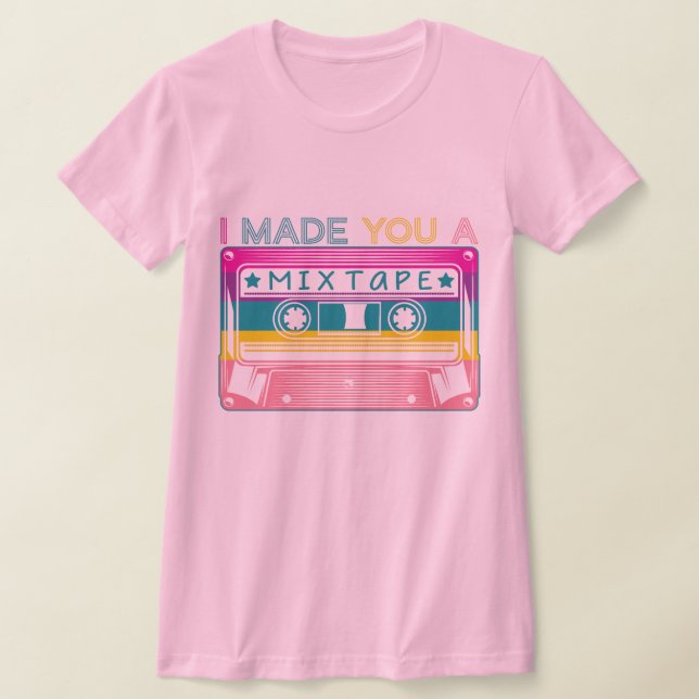 Blanda bandgenerering av nostalgia Retro Tech Gen  T Shirt (Laydown)