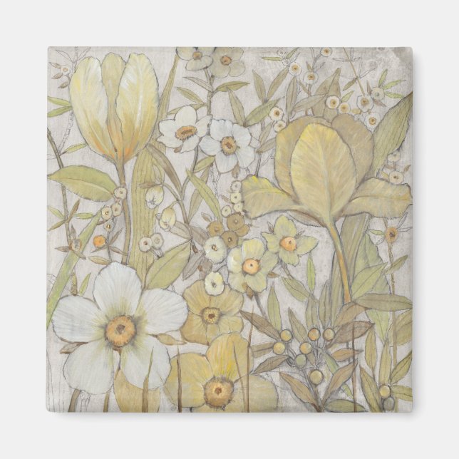 Blanda Blommigt Magnet (Framsidan)