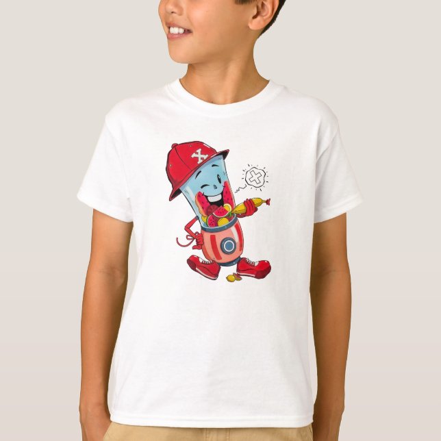 Blanda Det Som En Boss! T Shirt (Framsida)