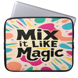 Blanda det som magi laptop fodral