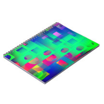 Blanda färg i rektanglar med tråkiga, blå...