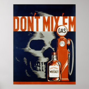 Blanda inte Em-DoS (drick och driv) Poster