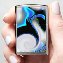 Blanda jämna med blå neon kurvor över skugga