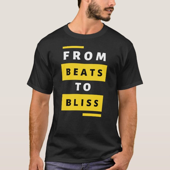 Blanda Musik, Blanda Magi DJ EDM T Shirt (Framsida)