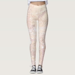 Blanda Neutralt för abstrakt Leggings