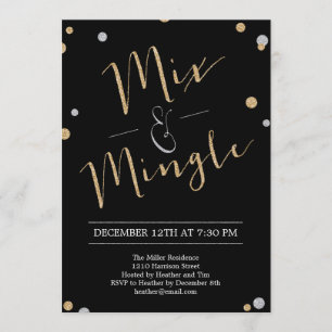 Blanda och koppla Julfest till inbjudan