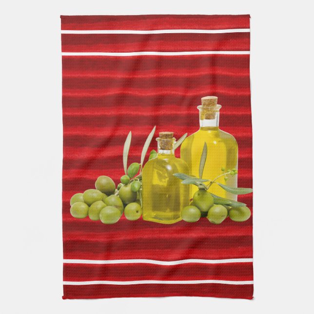 Blanda och matcha kökshanddukar i Medelhavet (Vertikal)
