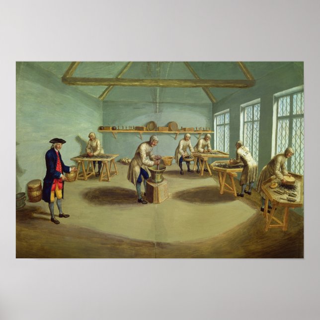 Blanda pulvret poster (Framsidan)