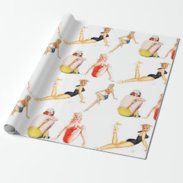 Blanda upp de där Pin Up Girls Presentpapper