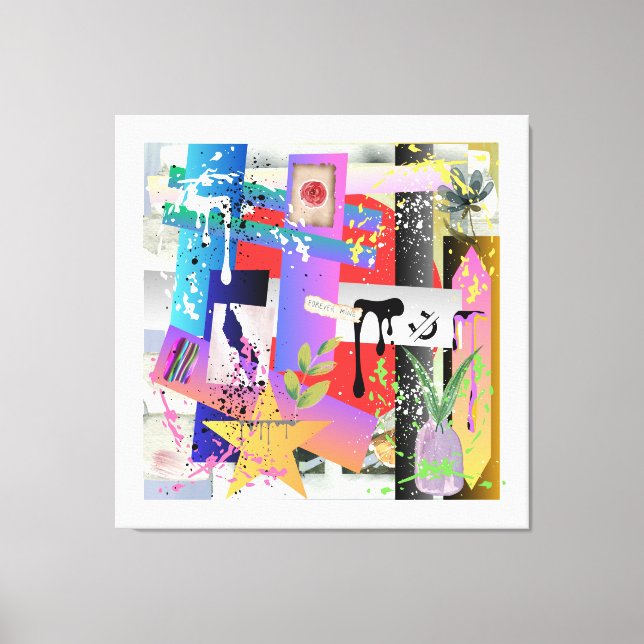 Blanda upp det! canvastryck (Framsida)