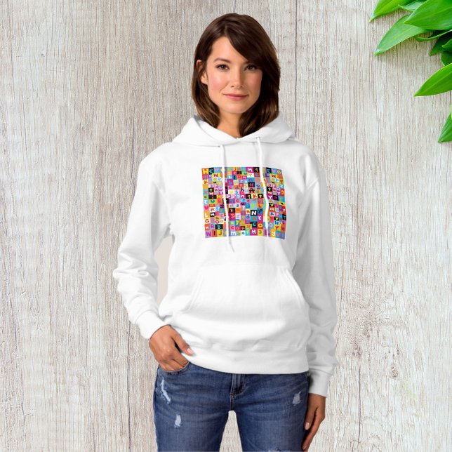 Blandad alfabetmönster t shirt (Skapare uppladdad)
