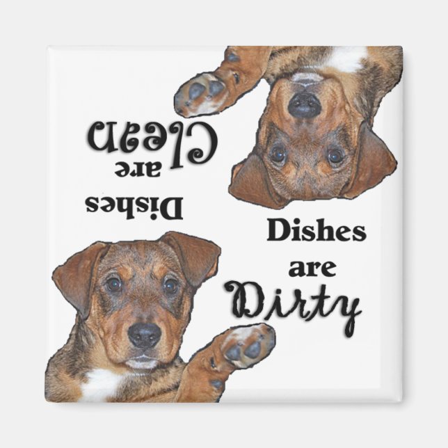 Blandad Älskare Dishwasher Magnet (Framsidan)