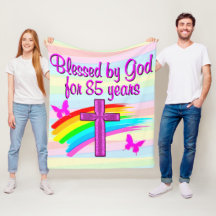 BLANDAD AV GOD I 85 ÅR FLEKLAND BLANKET